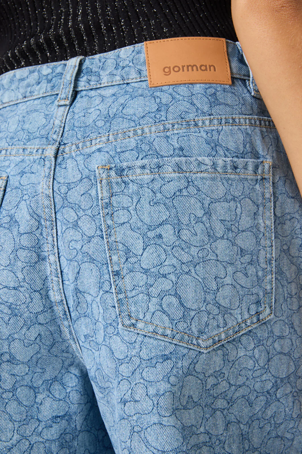 Sea Bubbles Denim Short - Image 5