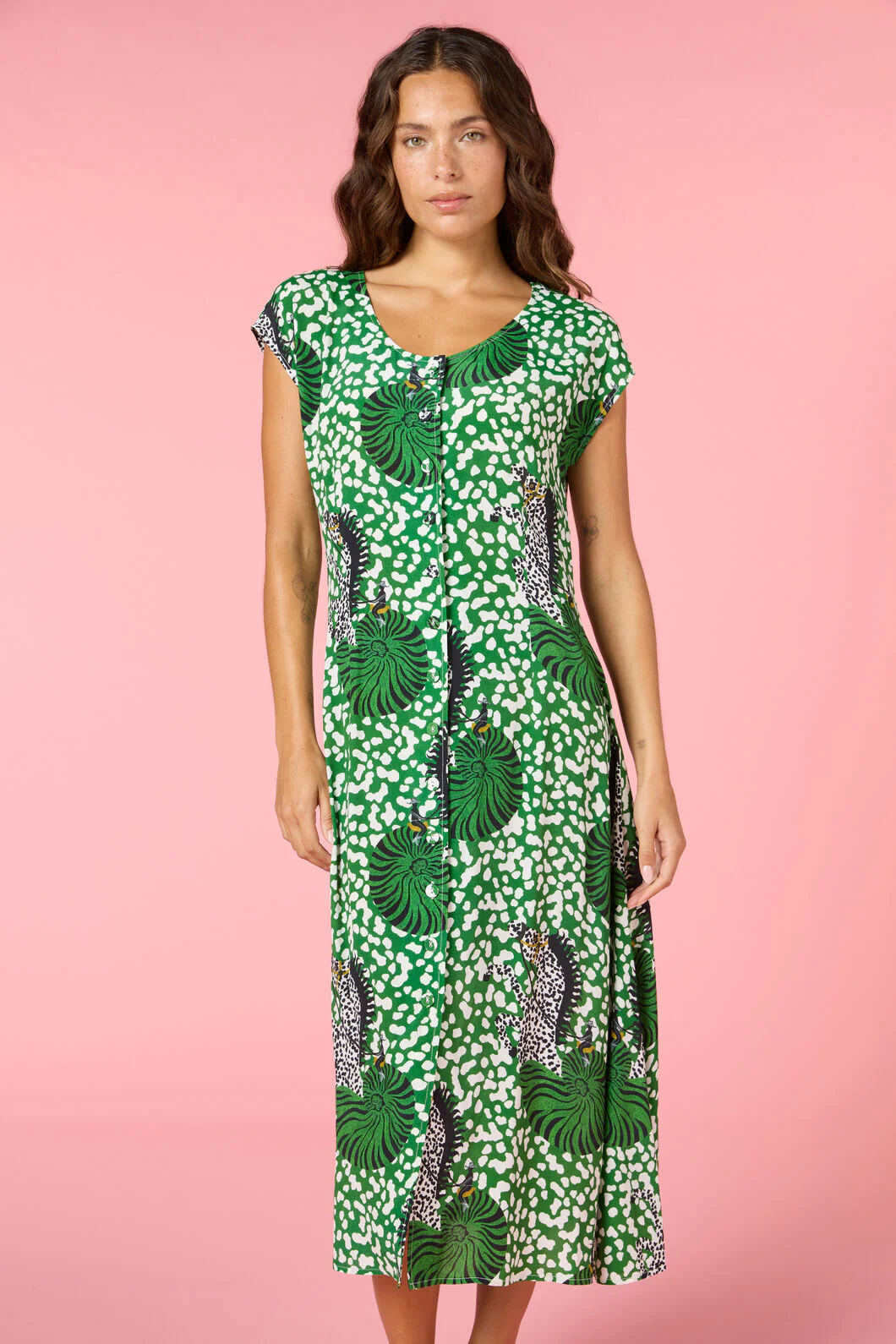 Seahorse Tailored Midi Dress - Image 6