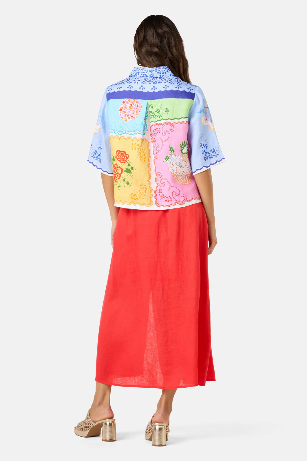 Short Stitch Patch Shirt - Image 4
