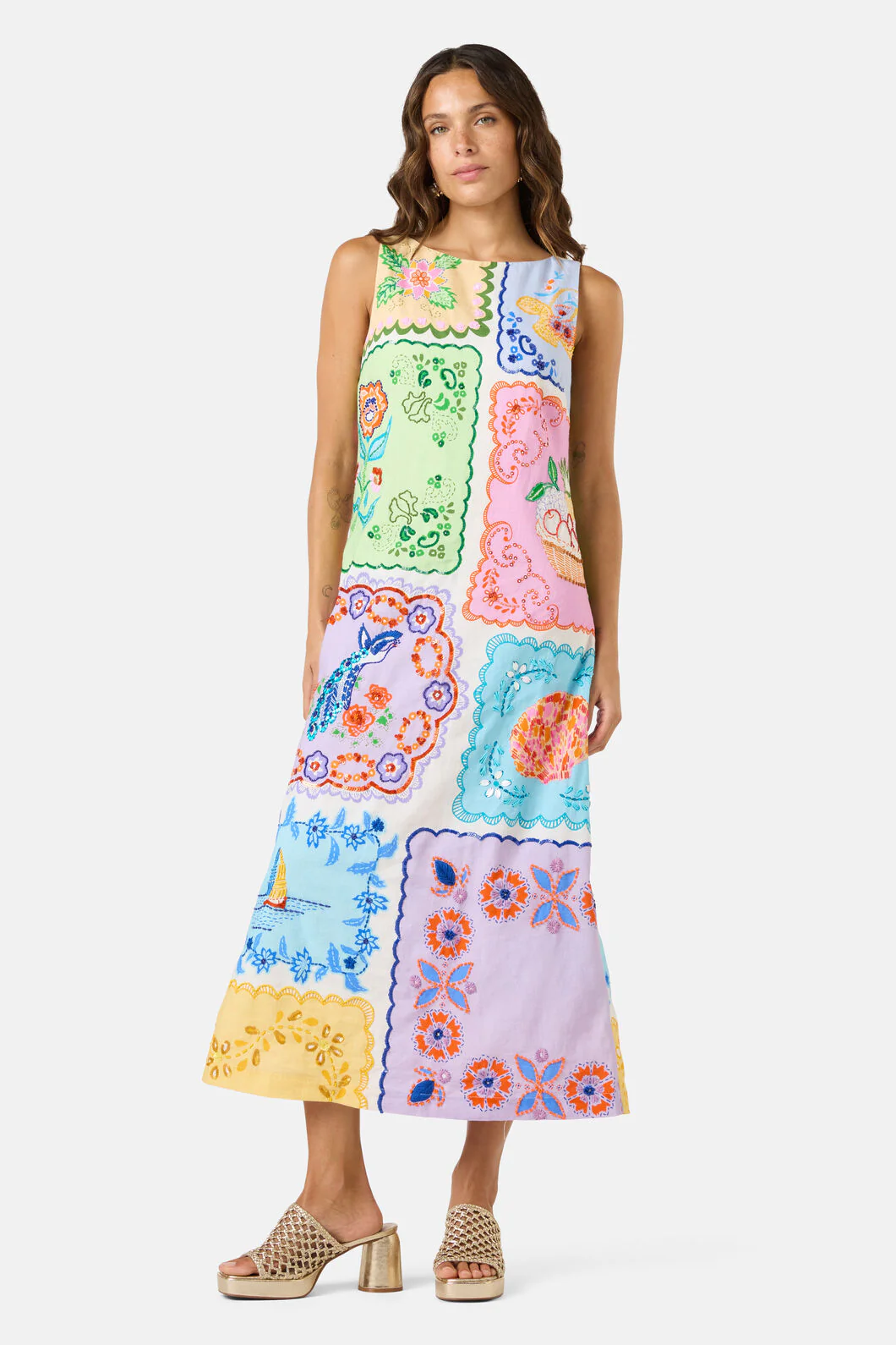 Short Stitch Shift Dress - Image 3