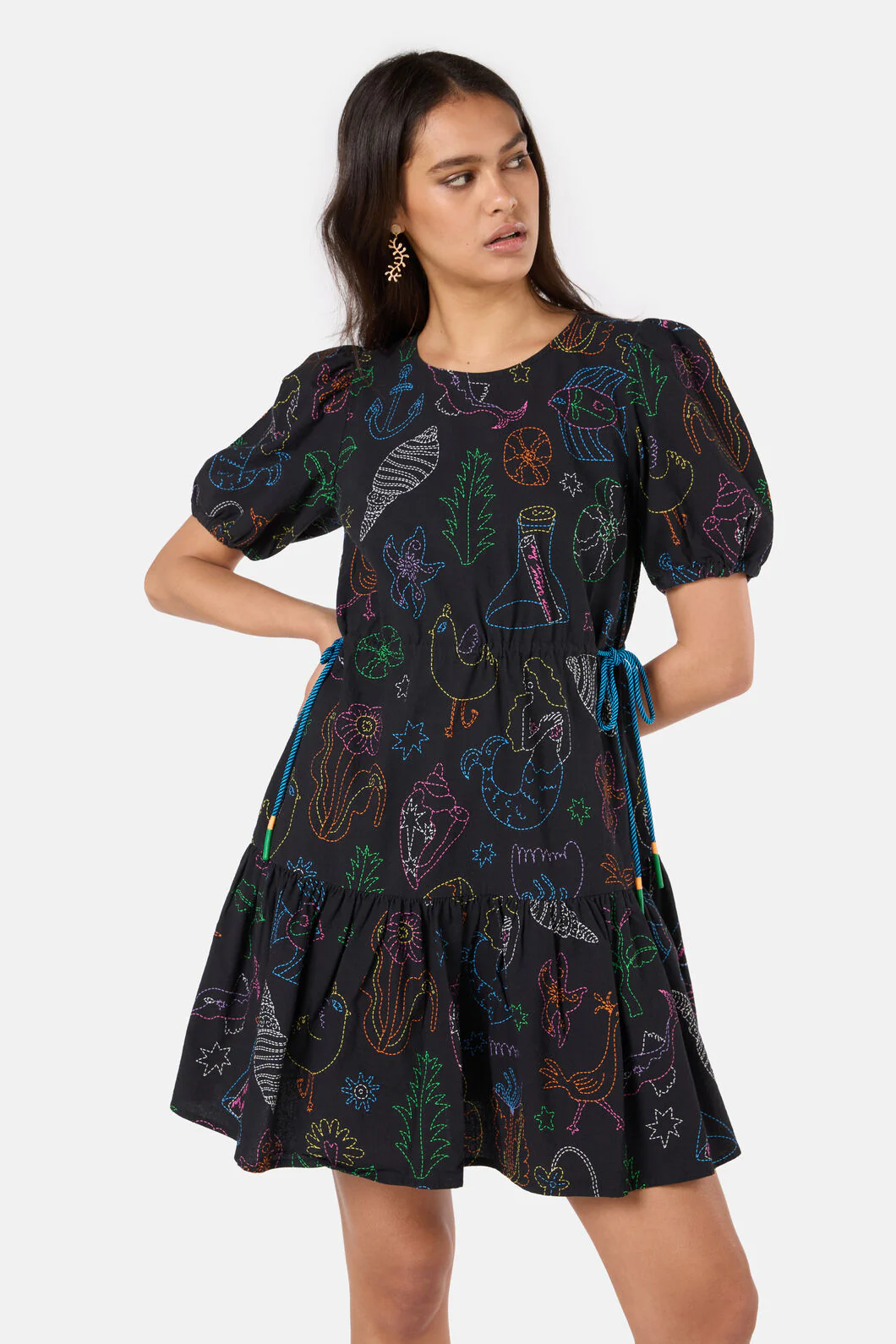 Sirena Rope Smock Dress - Image 7