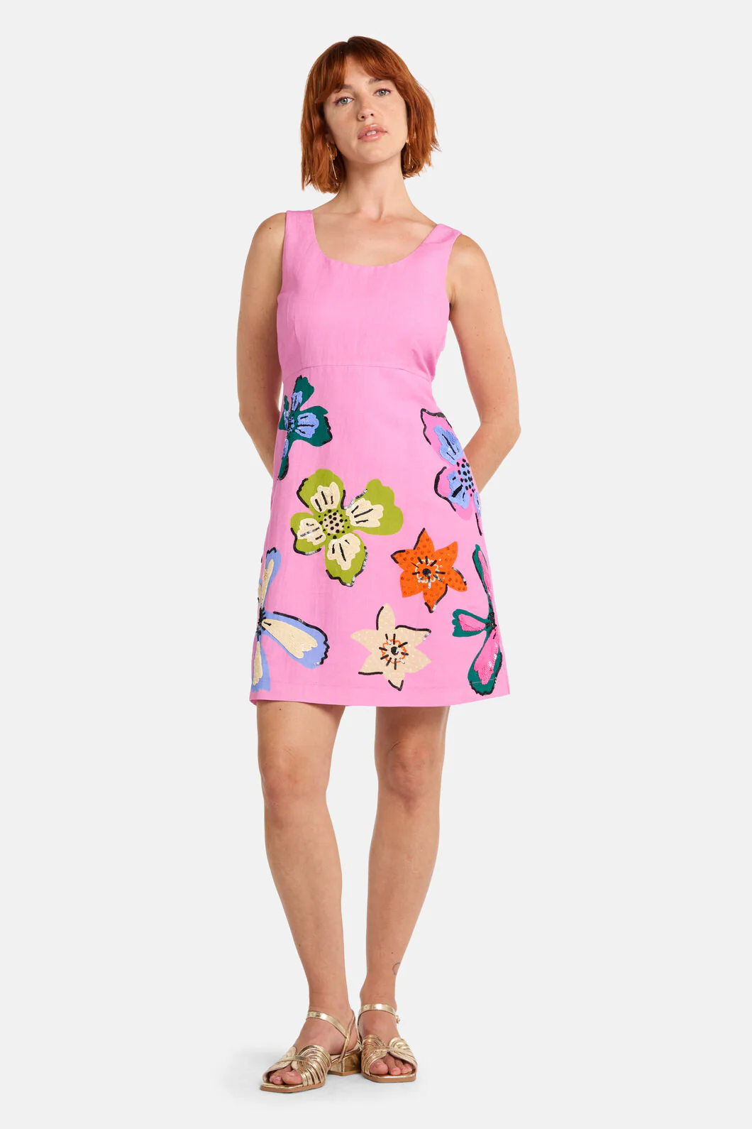 Smell The Flowers Shift Dress - Image 3