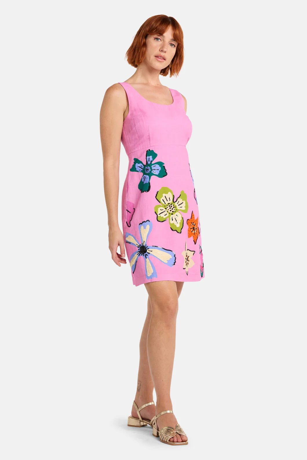 Smell The Flowers Shift Dress - Image 4