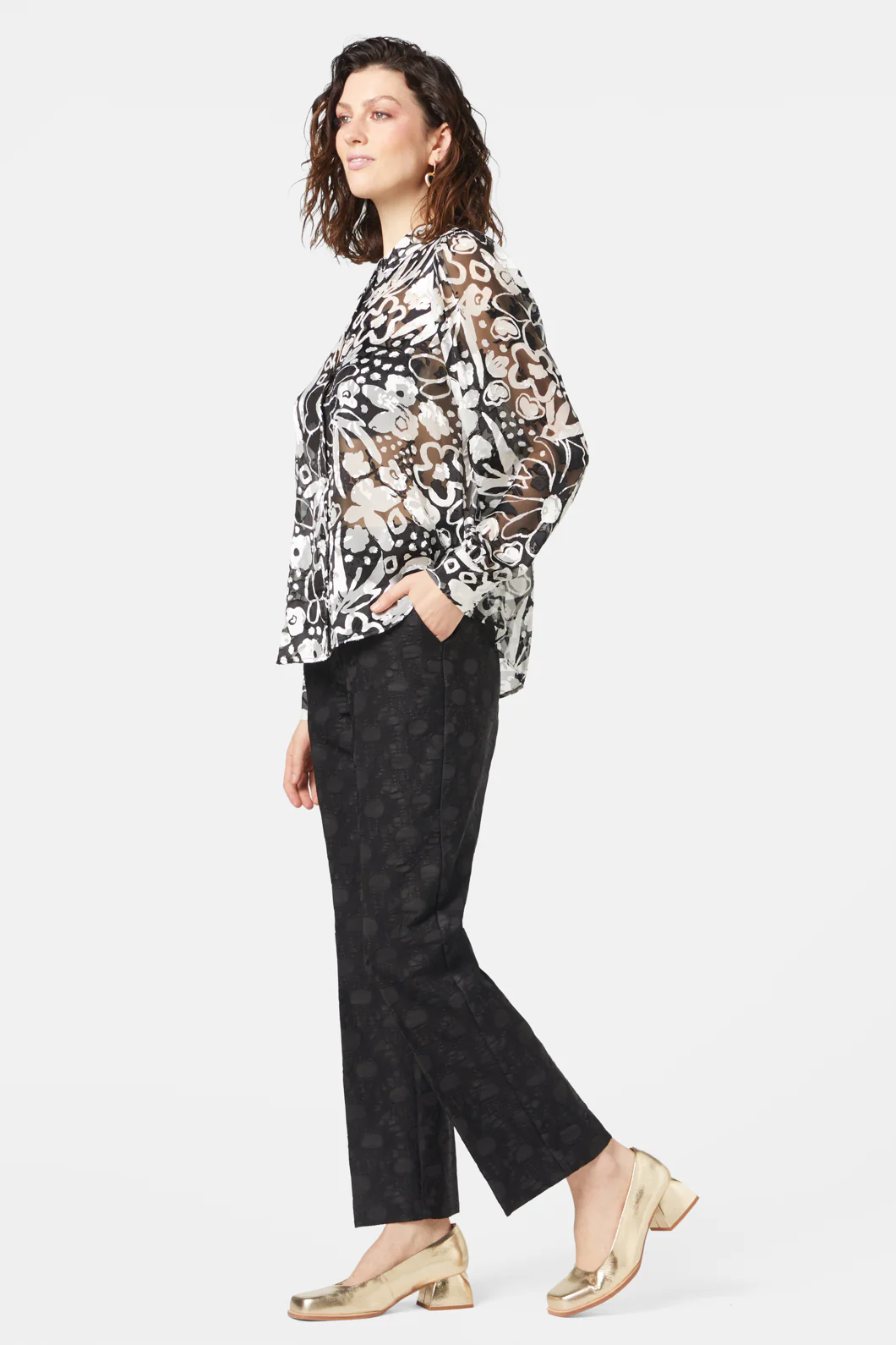 Snow Day Frilly Shirt - Image 3