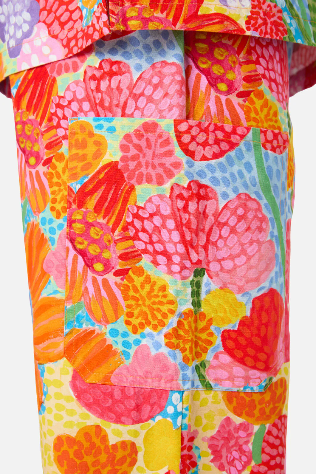 Spotted Flower Scrub Set - Image 9