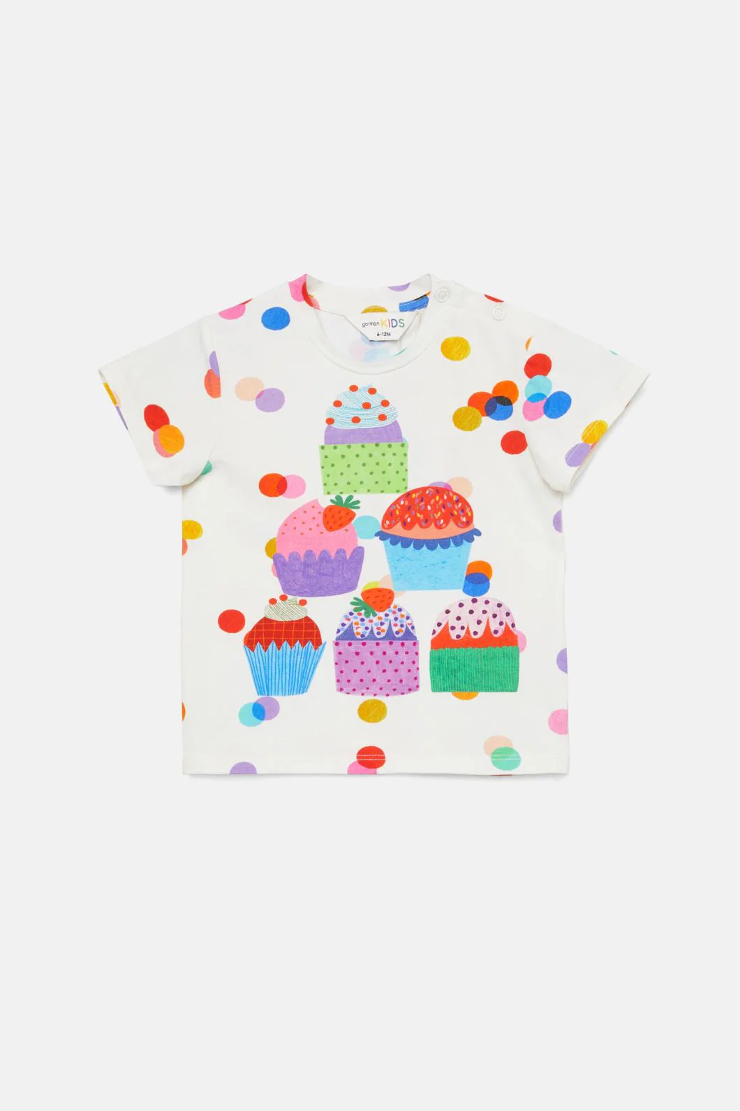 Spotty Cakes Baby SS Tee - Image 2