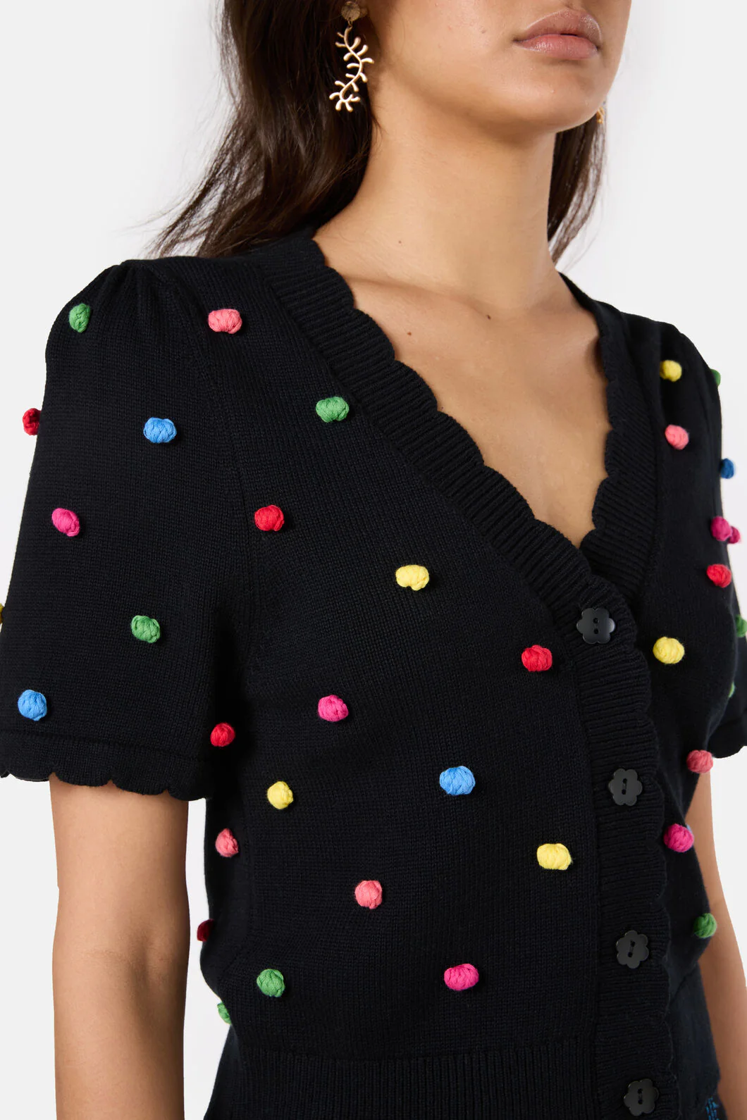 Spotty Summer Cardigan - Image 5
