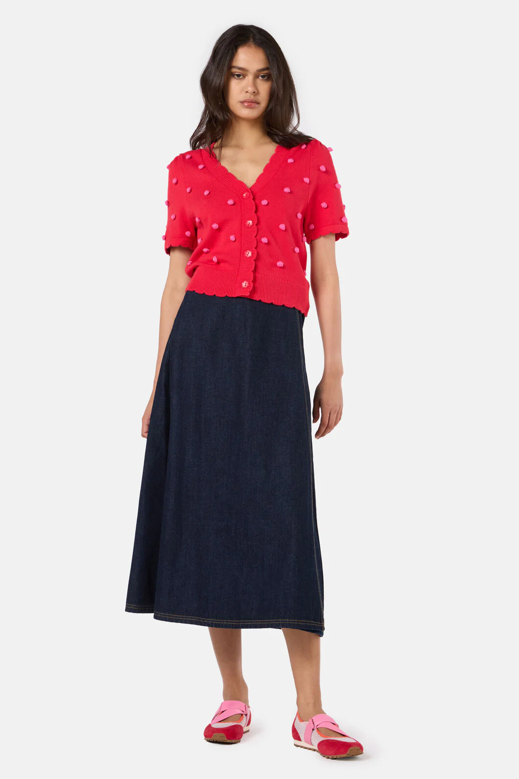 Spotty Summer Cardigan - Image 7