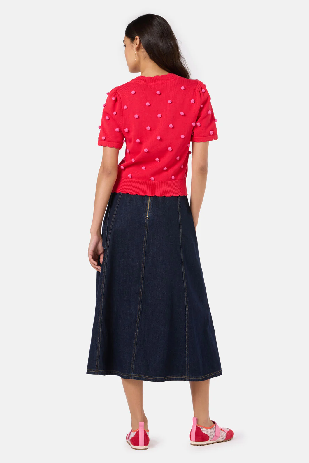 Spotty Summer Cardigan - Image 9