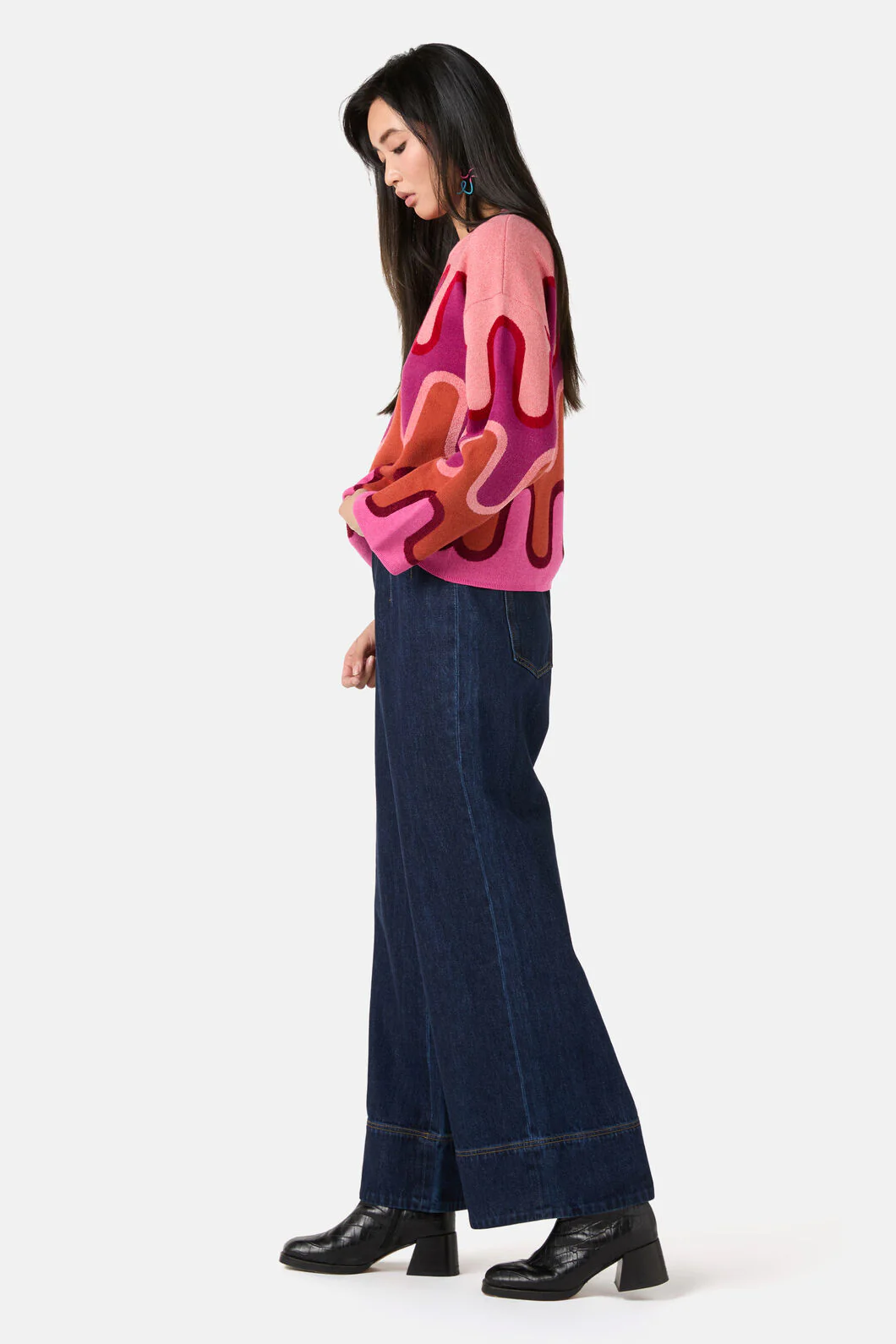 Squiggle Stripe Jumper - Image 3