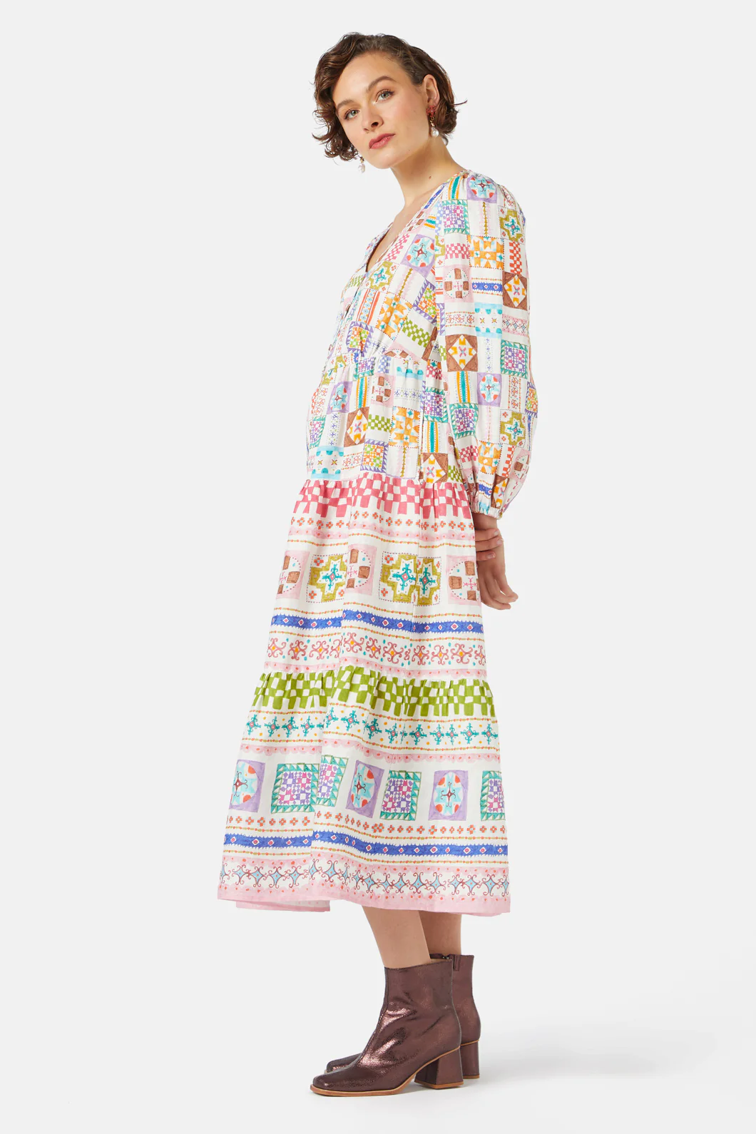 Stained Glass Tiered Dress - Image 5