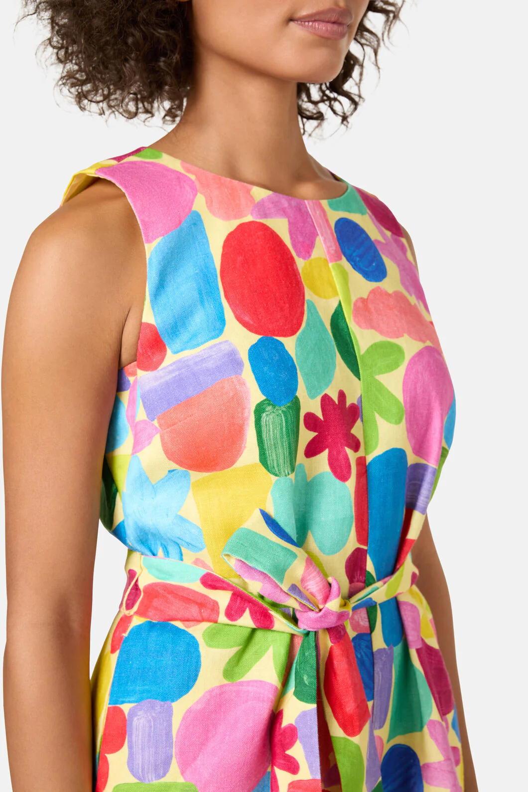 Stamp Your Feet Print Playsuit - Image 7