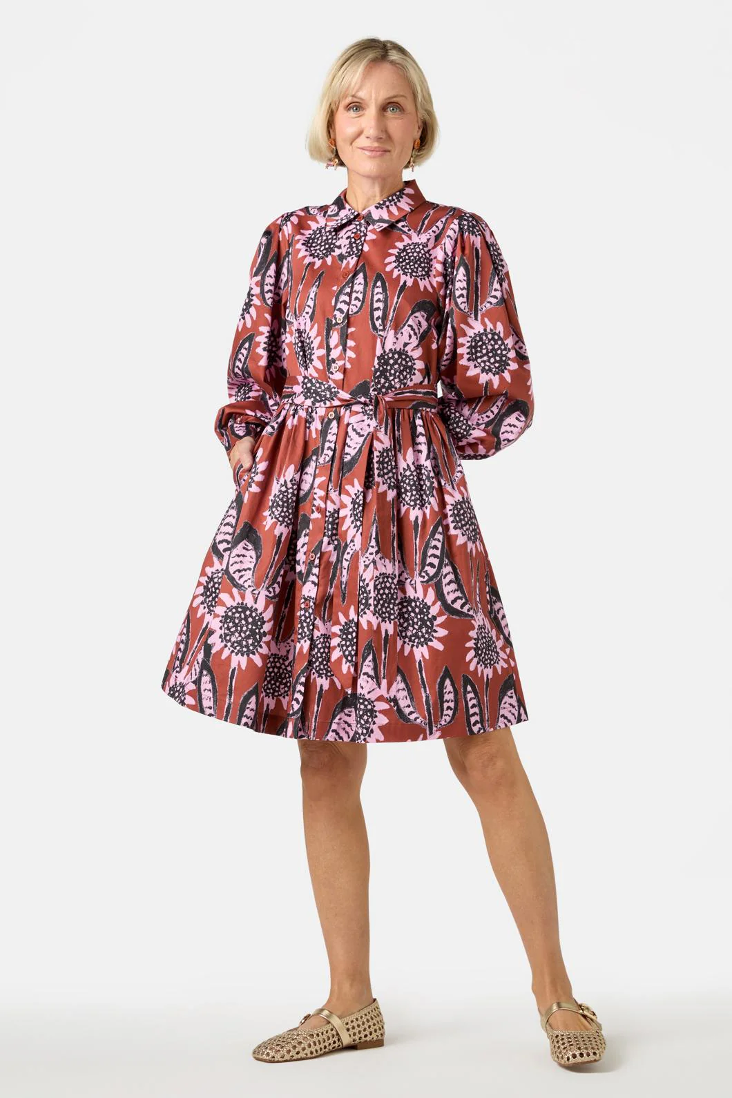 Sun Song Shirt Dress - Image 5