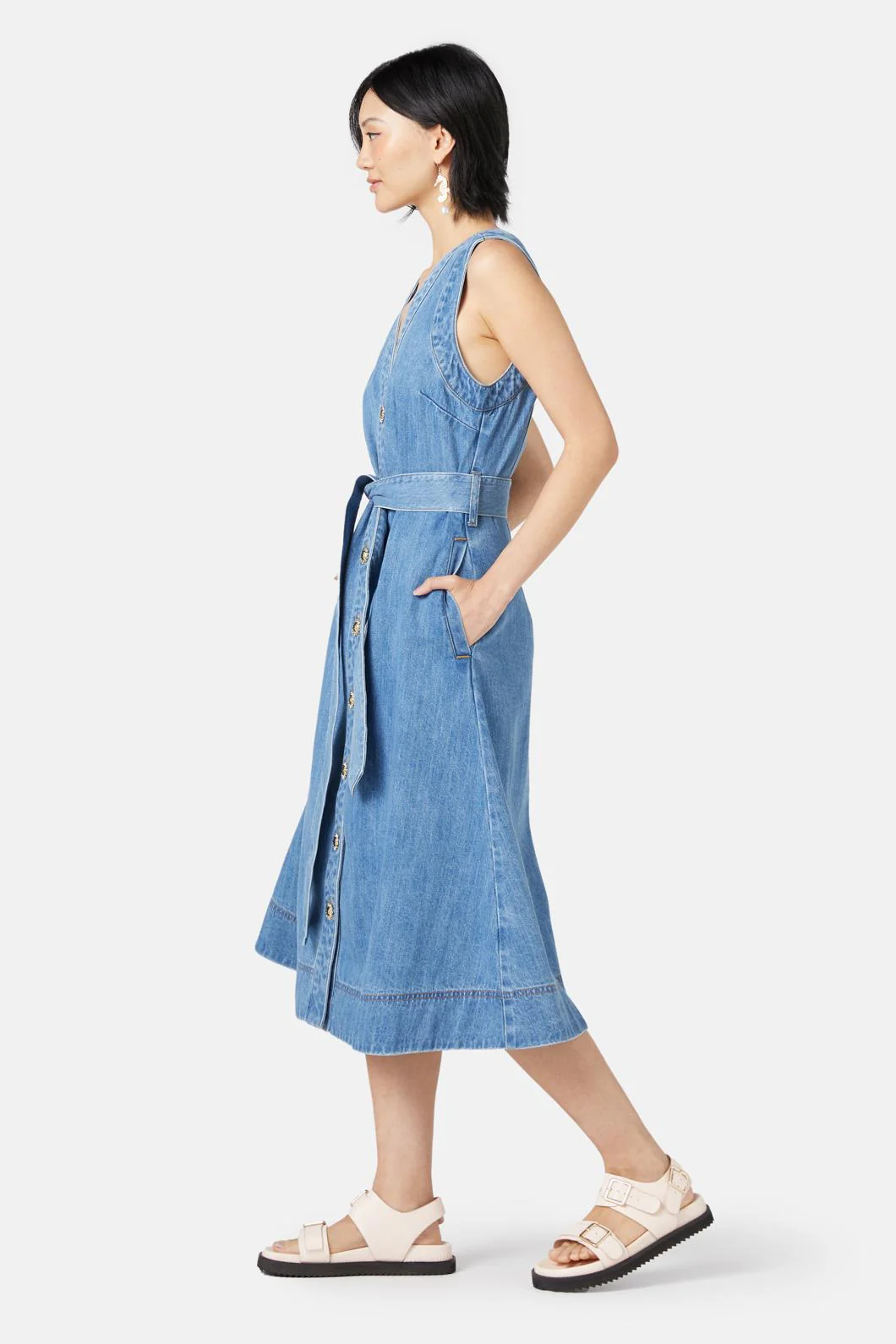 Sunshine State Denim Dress - Image 5