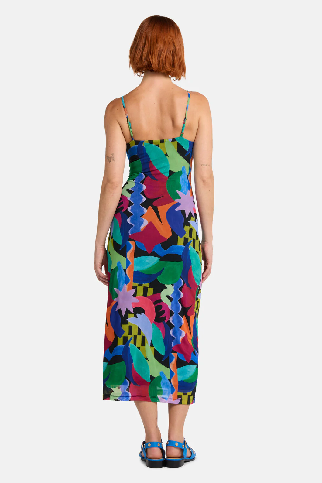 Tangled Tropic Mesh Dress - Image 4