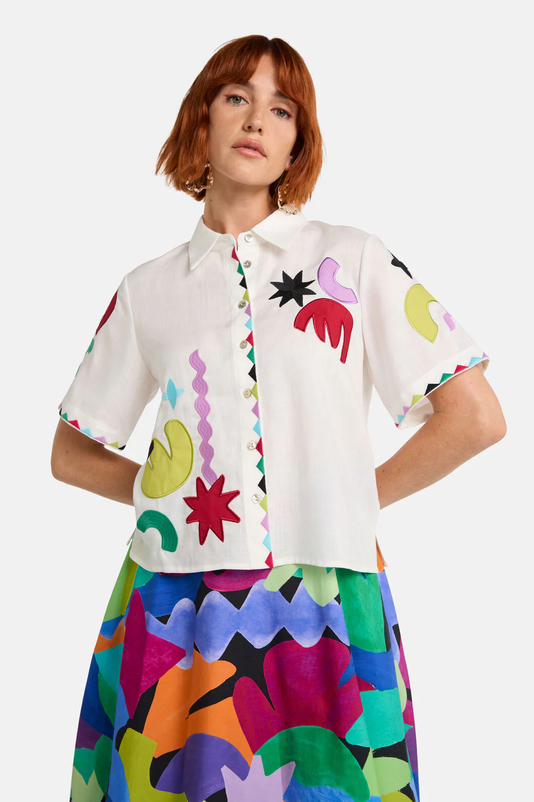 Tangled Tropic Placement Shirt - Image 2