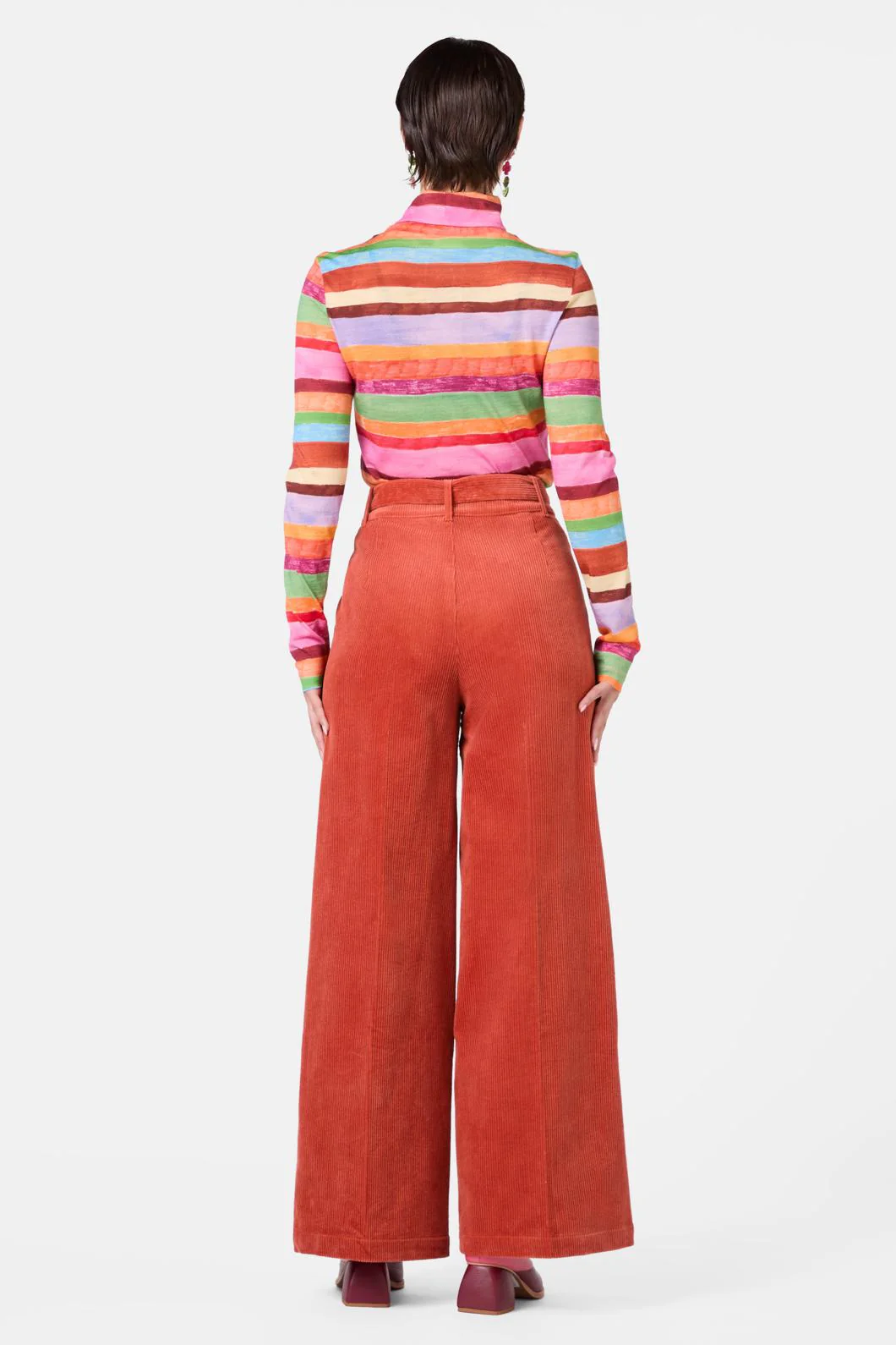 Technicolour Polo Top - Image 4