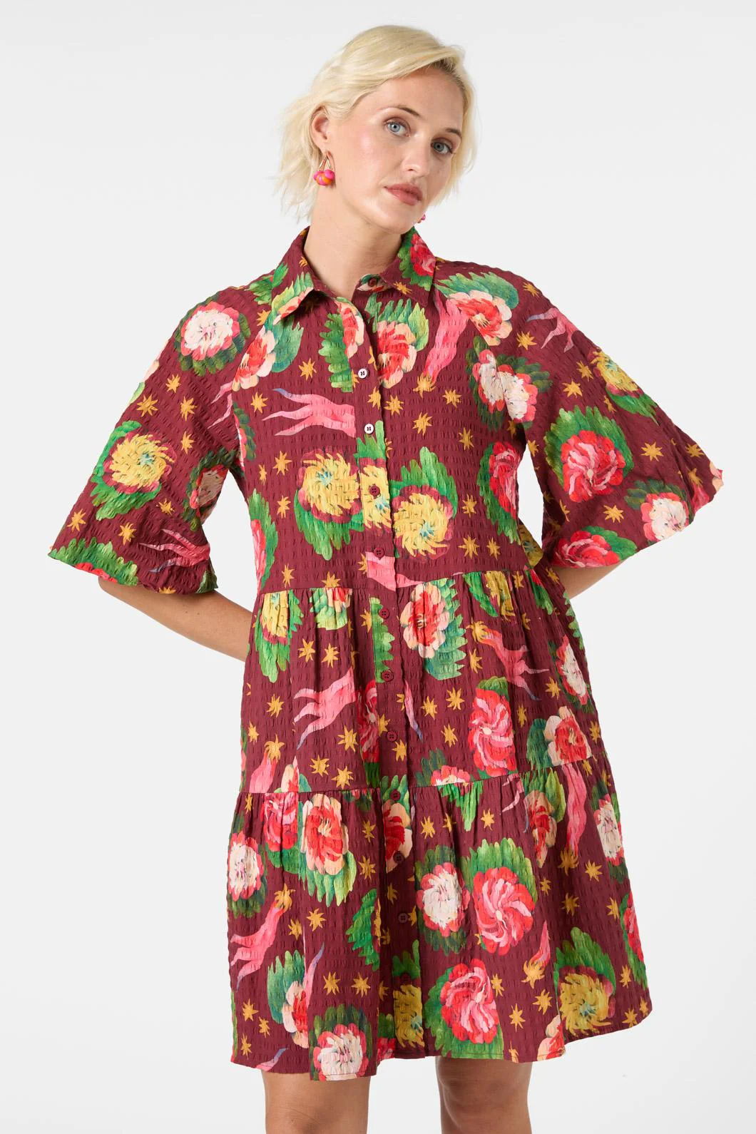 The Comet Smock Shirt Dress - Image 2