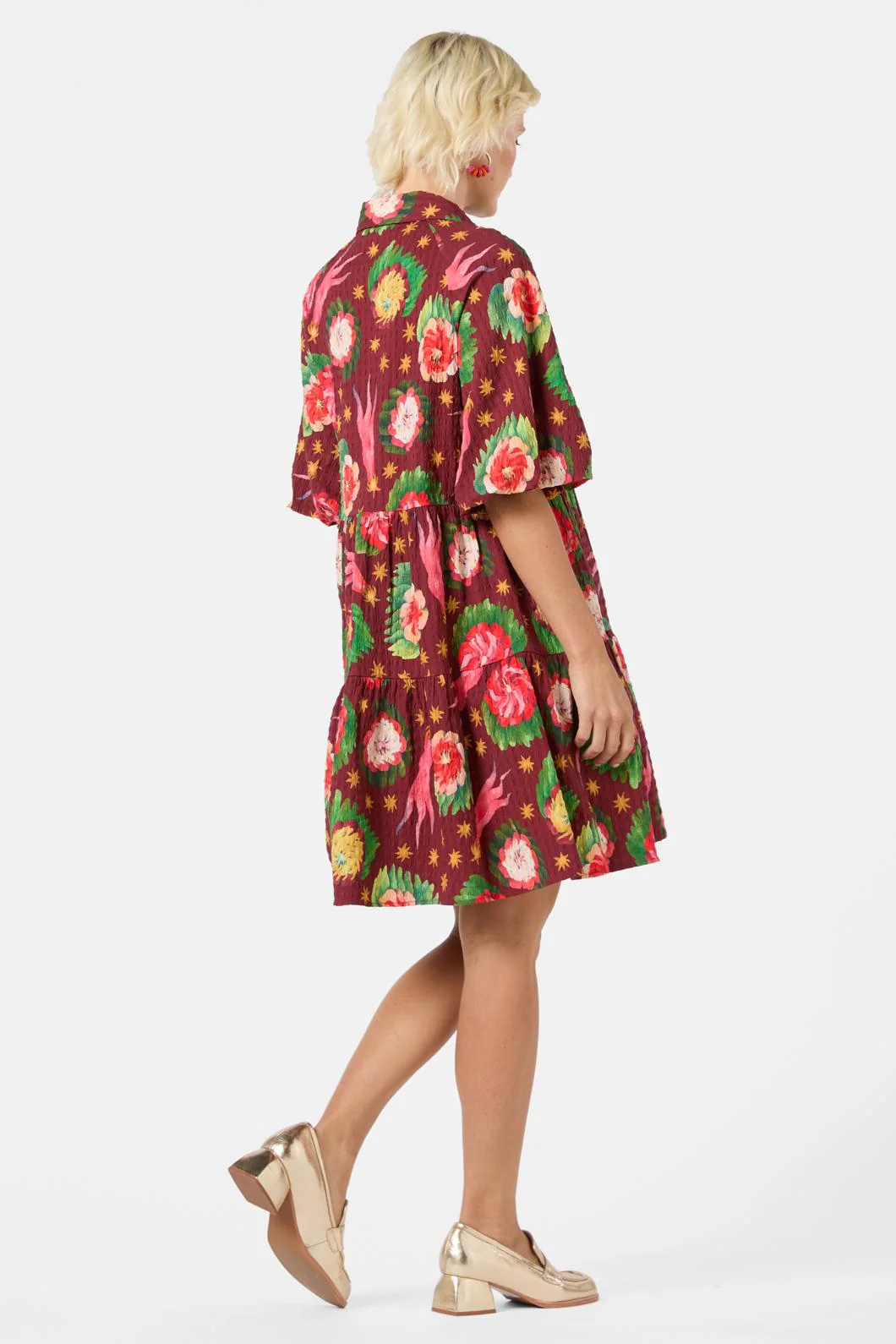 The Comet Smock Shirt Dress - Image 4