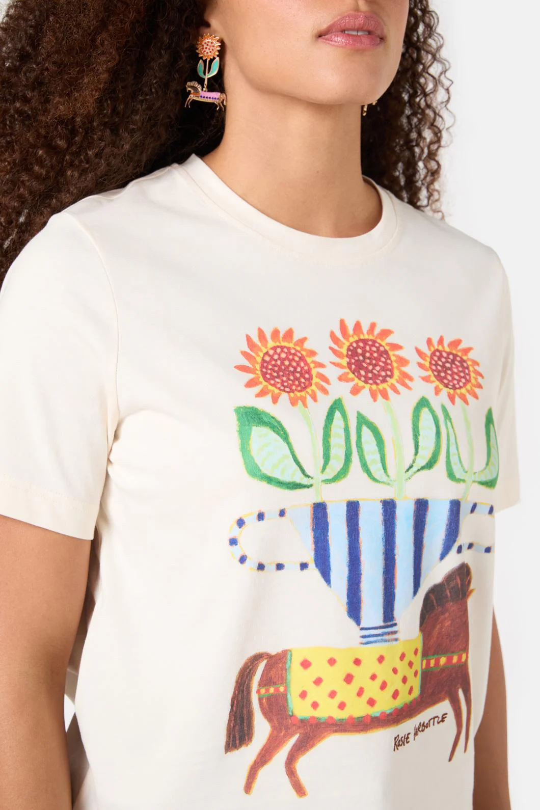 The Horses Placement Classic Tee - Image 6