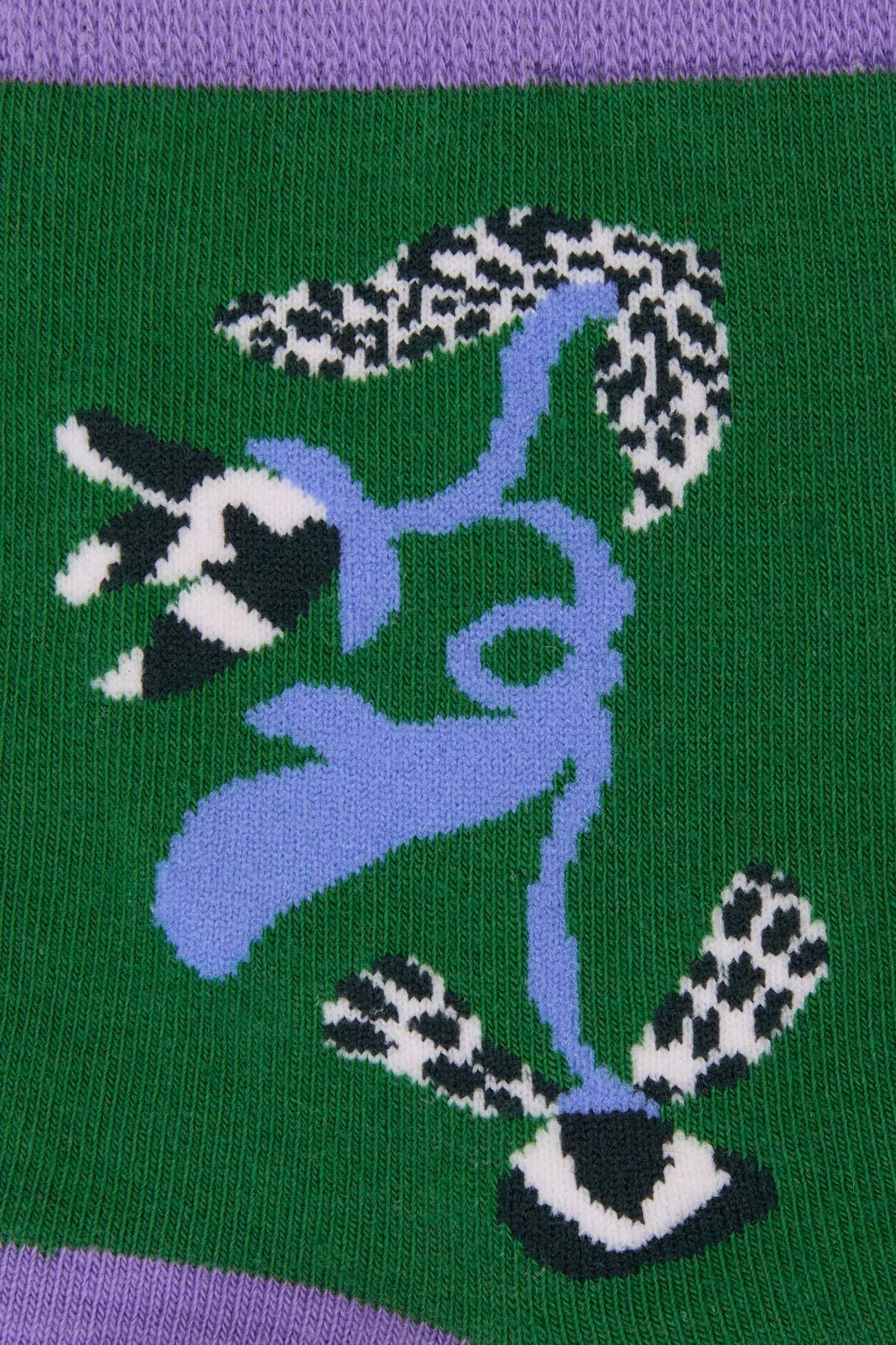 The Vines Green Sock - Image 2