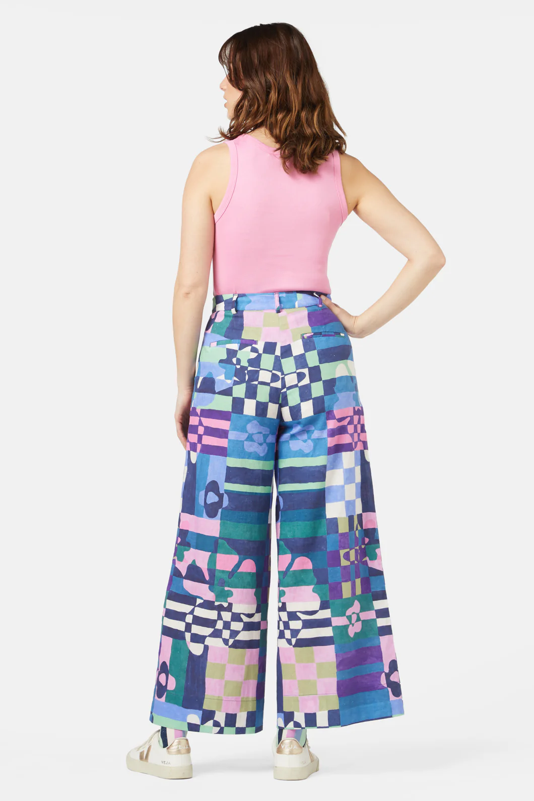 Tropic Check Skort - Image 5