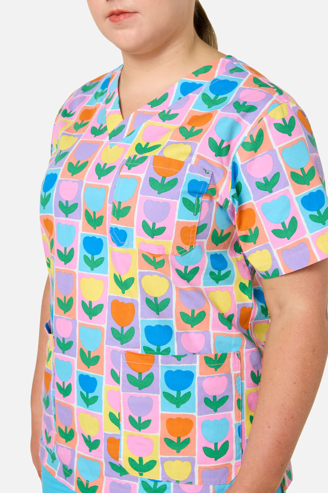 Tulip Top & Pant Scrub Set - Image 5