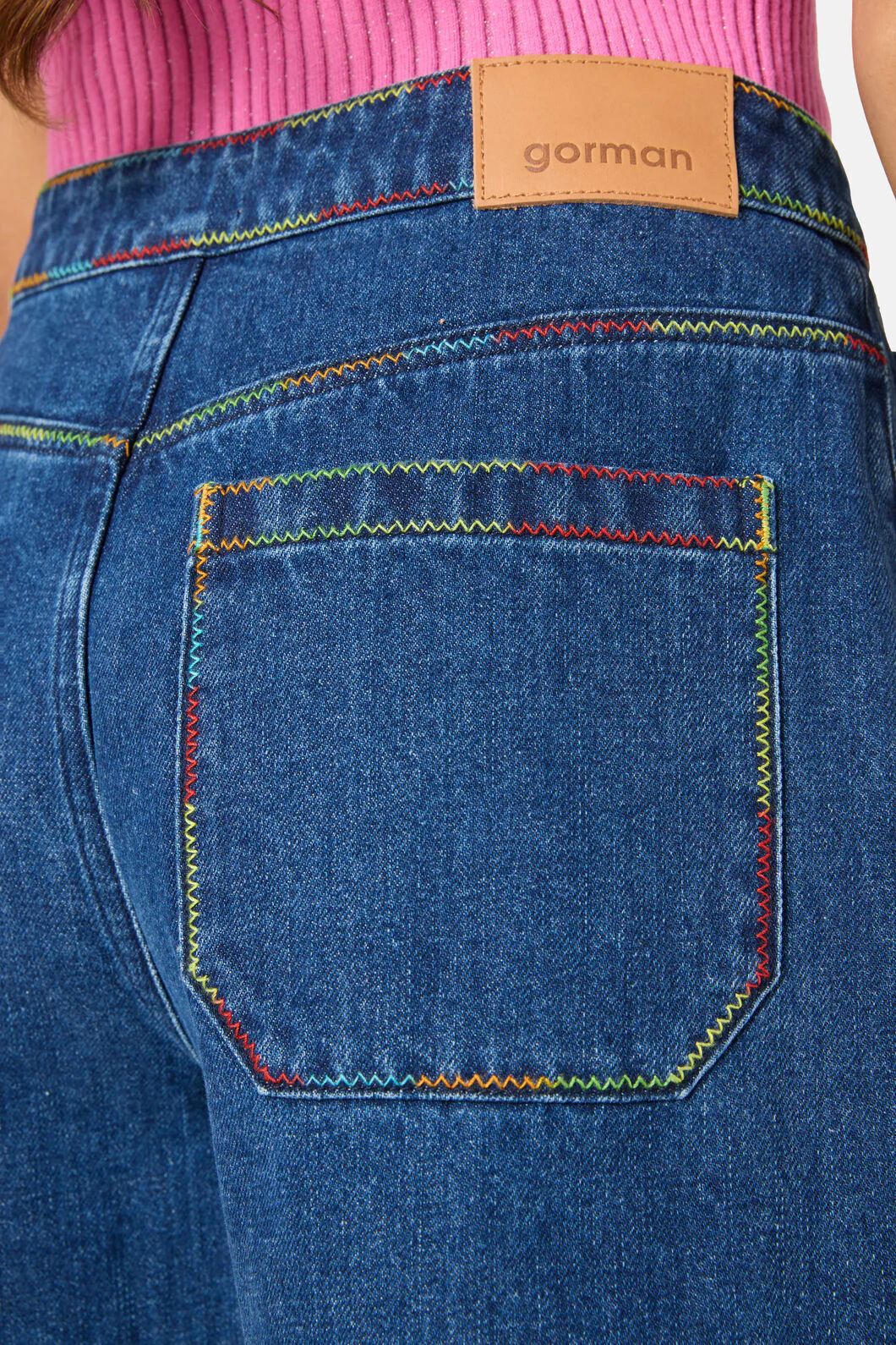 Twist And Stitch Denim Shorts - Image 9