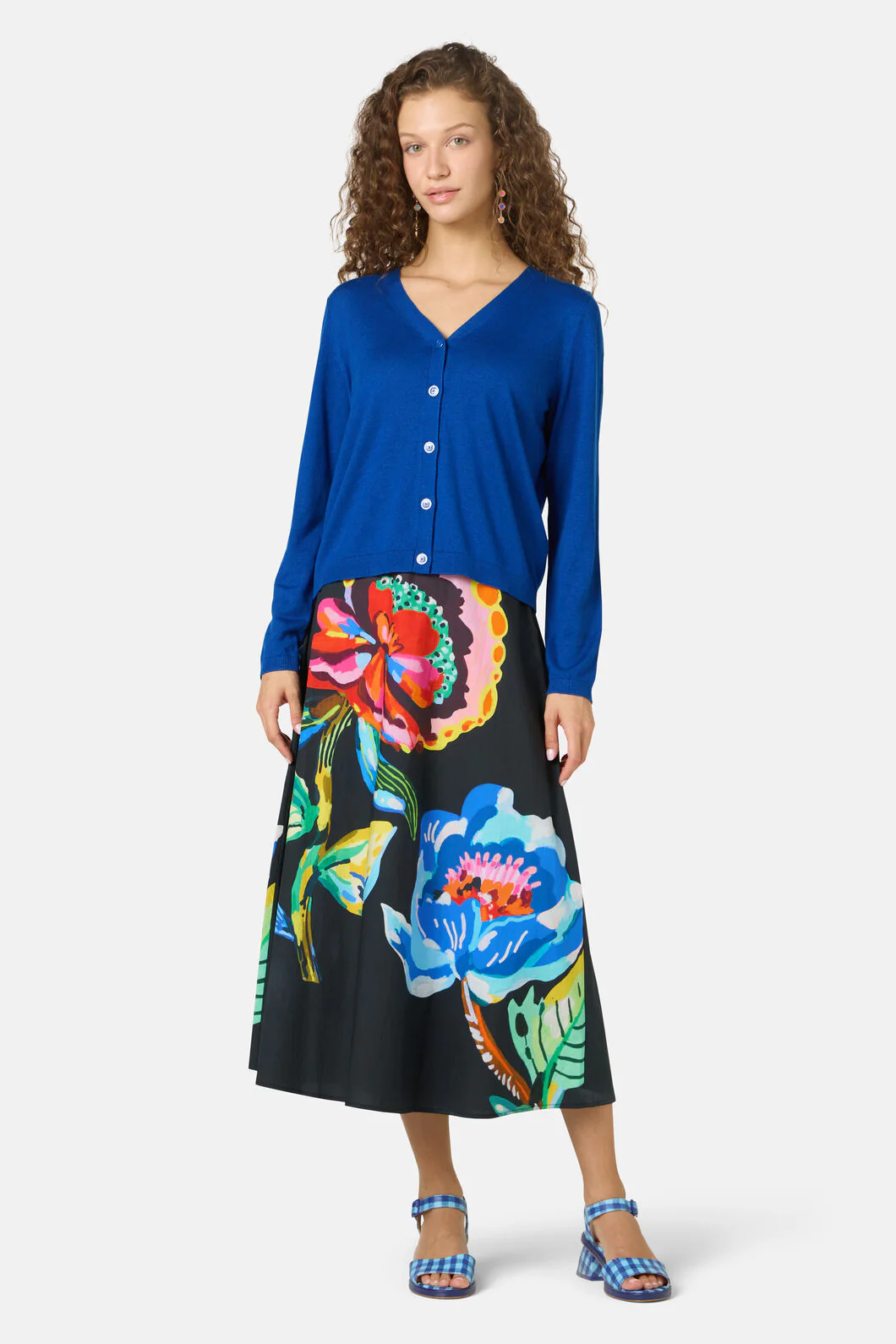 V-Neck Cardigan - Image 2