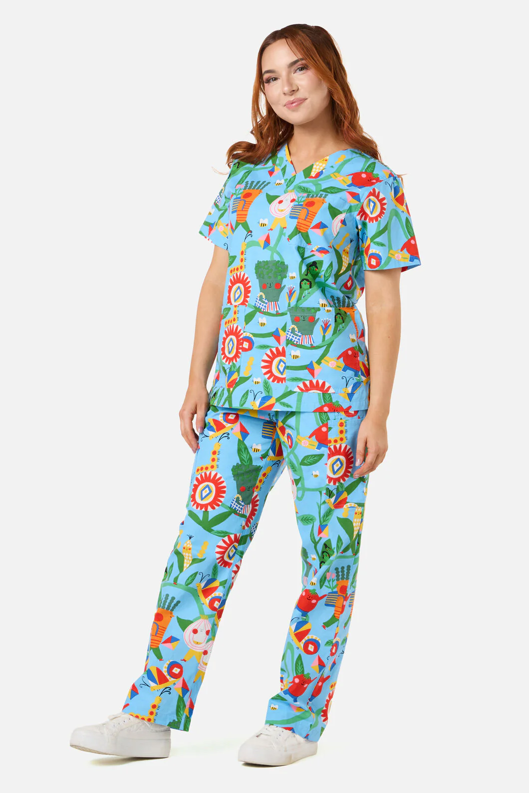 Veggie Parade Scrub Set - Image 2