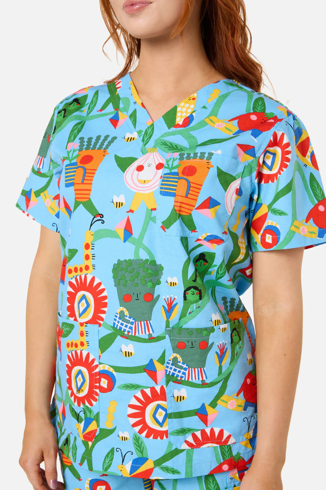 Veggie Parade Scrub Set - Image 5