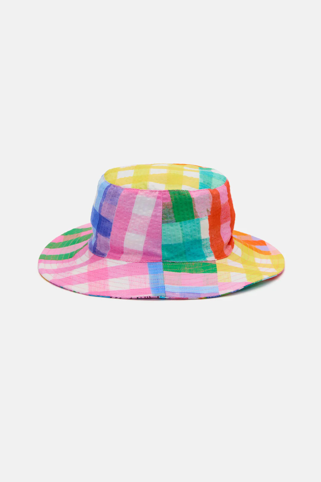 Vichy Check Kids Hat - Image 3