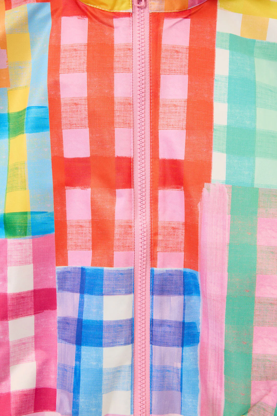 Vichy Check Kids Raincoat - Image 4