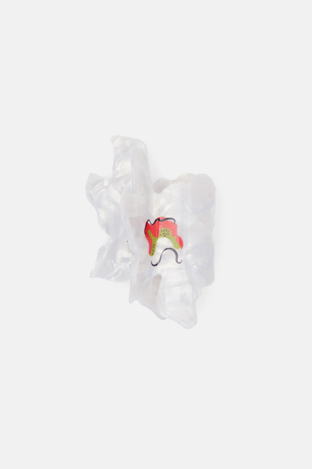 White Flower Hair Claw - Image 3
