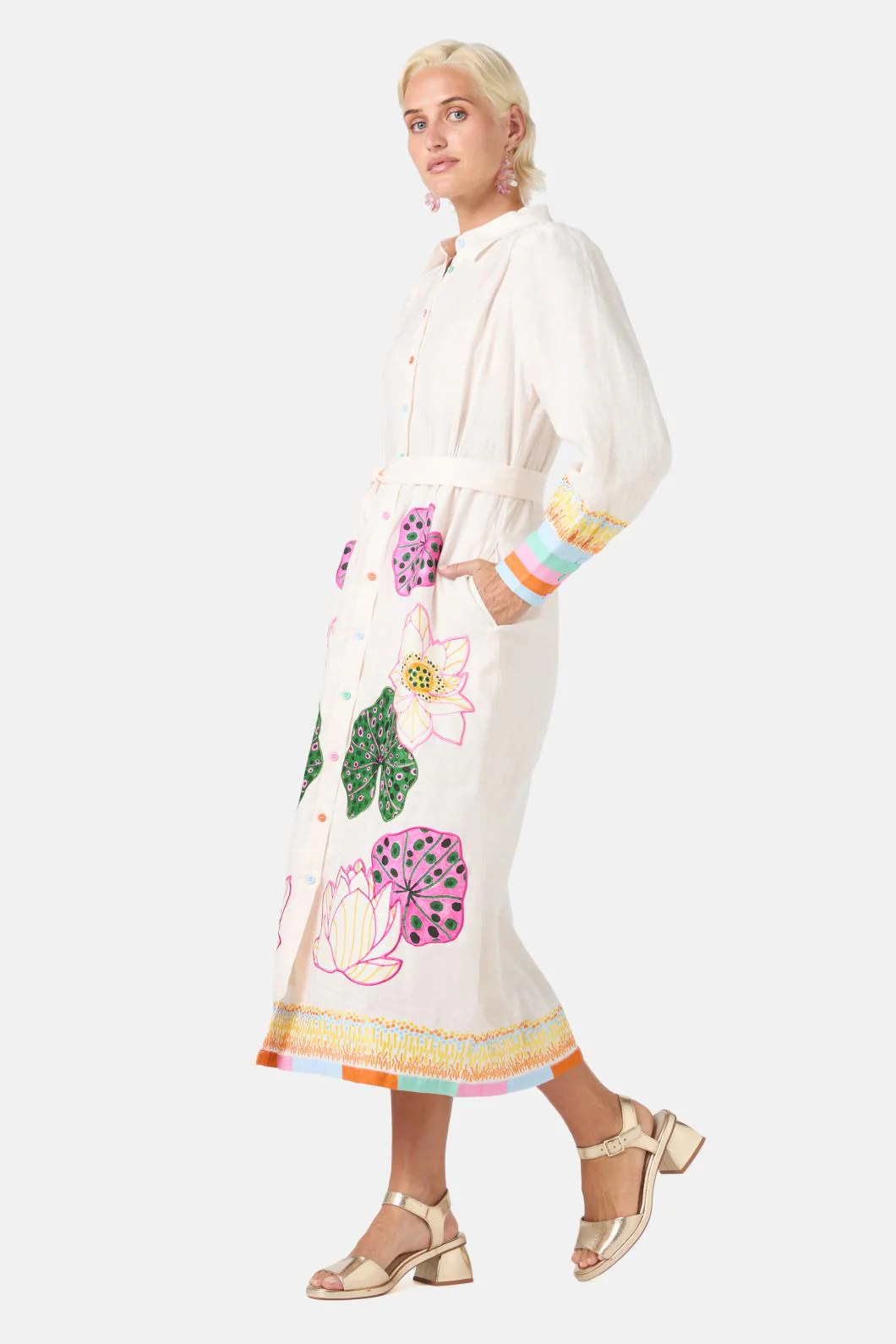 White Lotus Dress - Image 6
