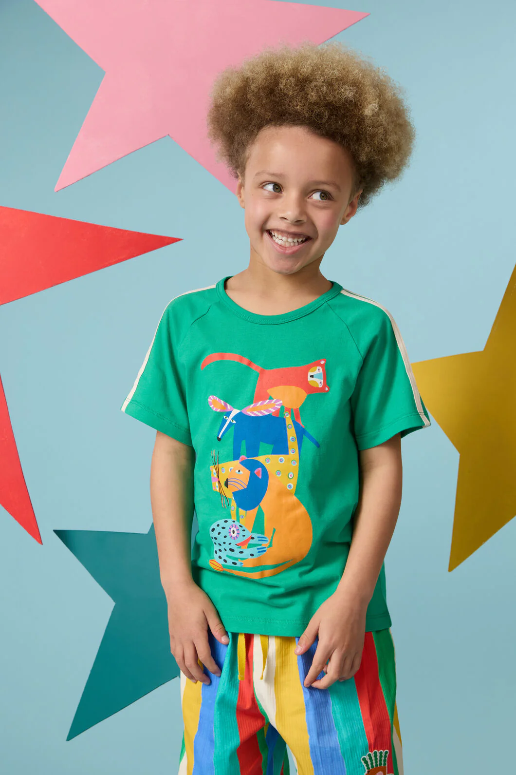 Wild Stack Kids Raglan Tee - Image 2