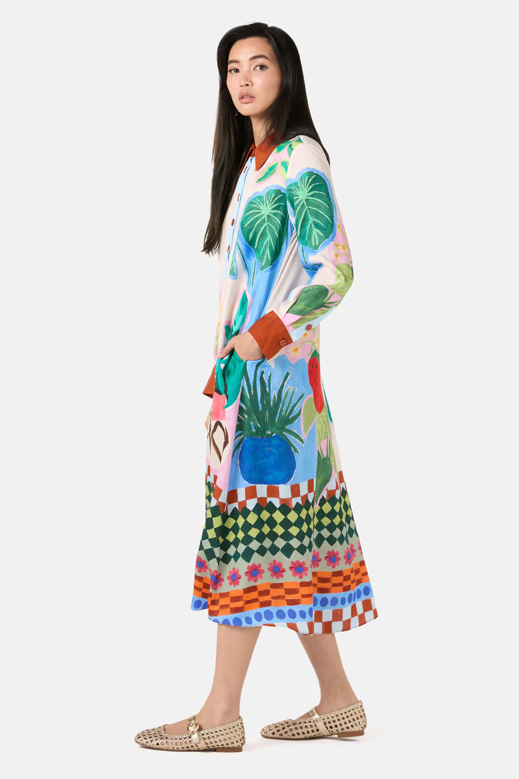Windowsill Placement Dress - Image 8