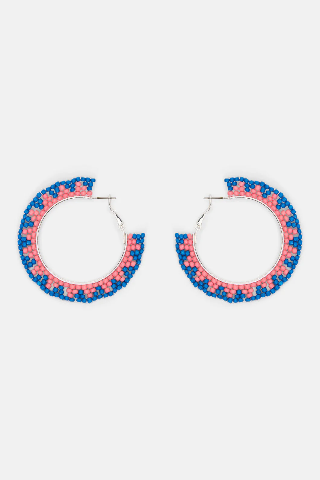 Ziggy Zag Earrings Pink - Image 3