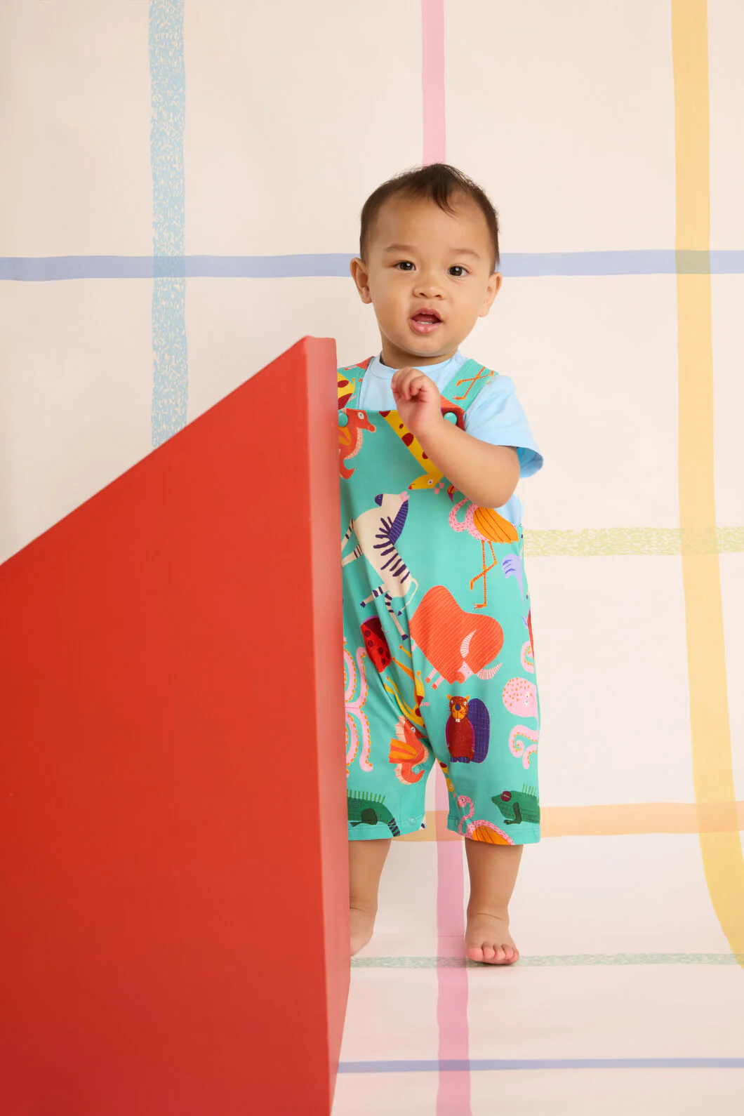 Zoo Tropics Baby Overalls - Image 2